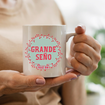 ¡Una taza para el día del Maestro!